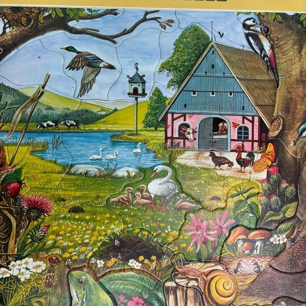 1983 Ravensburger See Inside Didacta Puzzle 